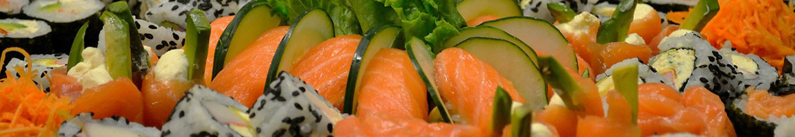 Eating Asian Fusion Japanese Sushi at Yamato West restaurant in Lima, OH.